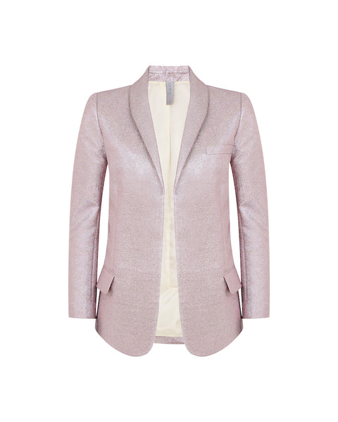 Boy Blazer - Pink Glitter