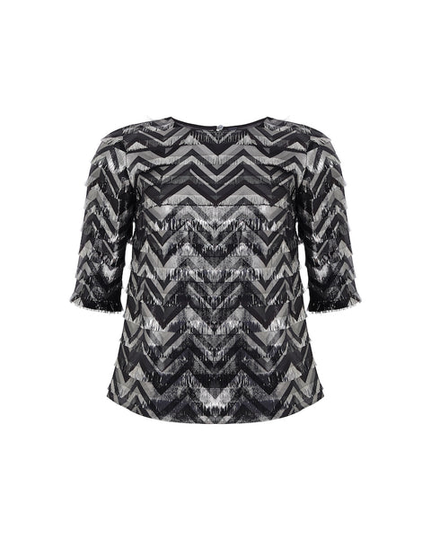 Jonie Top - Black/Silver