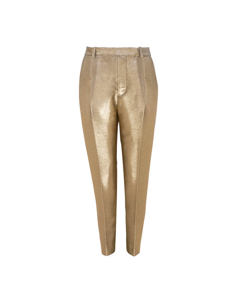 JACKSON TROUSER - GOLD / SILVER