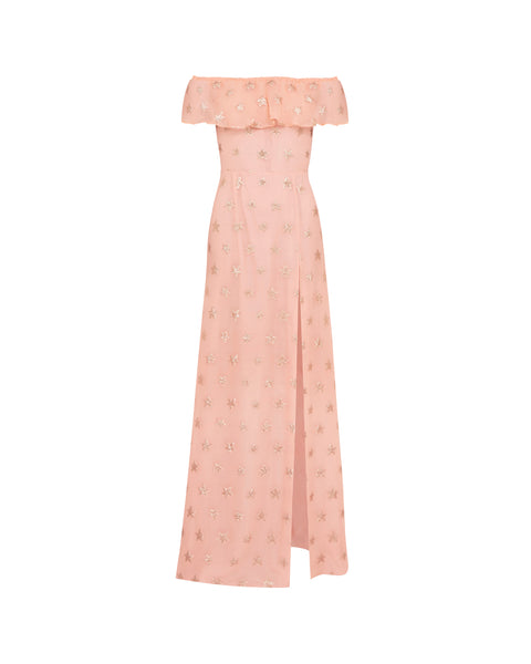 BRINKLEY GOWN - ROSE GOLD